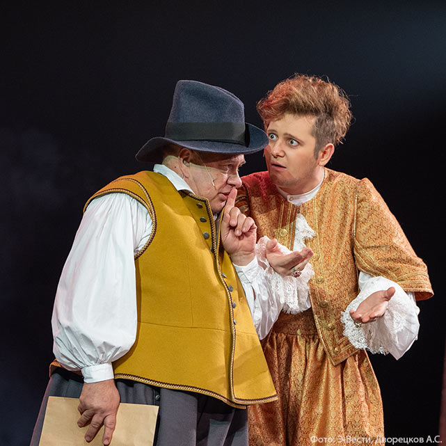 "Скупой, или школа лжи" - Мольер на сцене Театра Сатиры