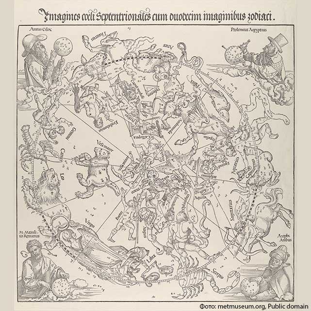 Альбрехт Дюрер, Карта северного полушария