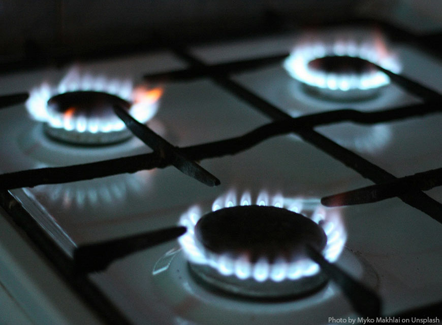 Газовые плиты – источник токсинов, вызывающих астму и рак