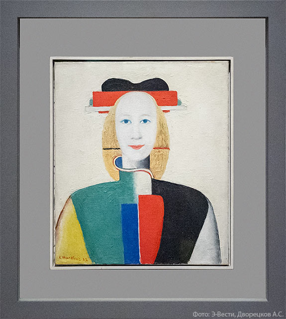 Каземир Малевич, Девушка с гребнем в волосах, 1932-1933