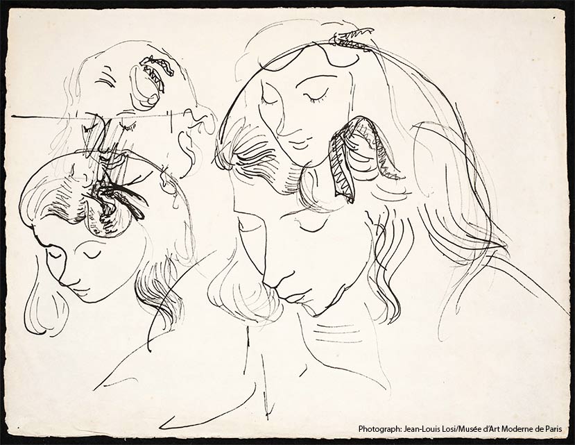 Анри Матисс, Этюды читающей Маргариты, 1906