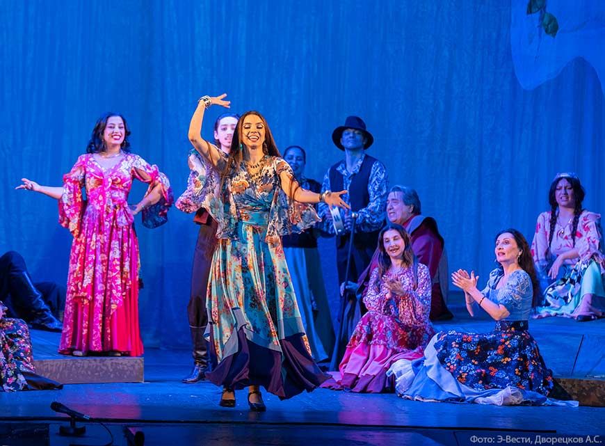 Трудное счастье. Яркая цыганская мелодрама